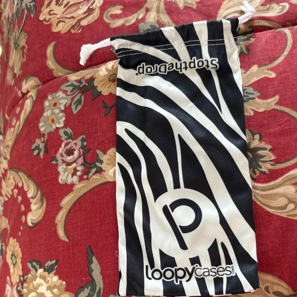 Loopy Case Zebra Pattern Pouch - Picture 2 of 4